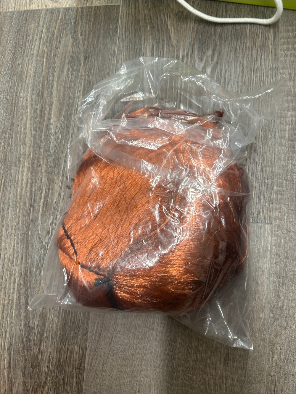 Kids chucky pigtail wig from spirit halloween